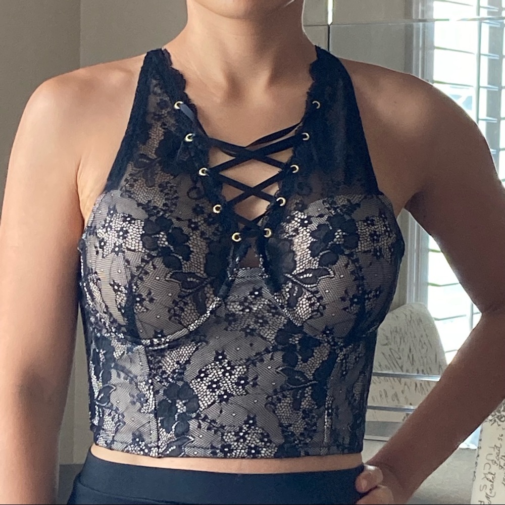 Charlotte Russe lace top